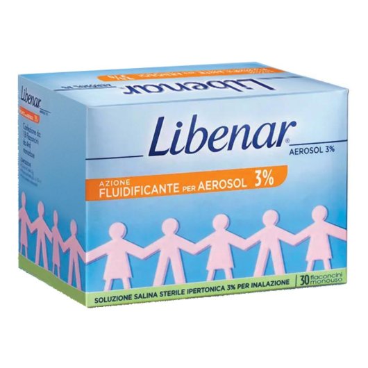 Libenar aerosol 3% ipertonica 30 fiale