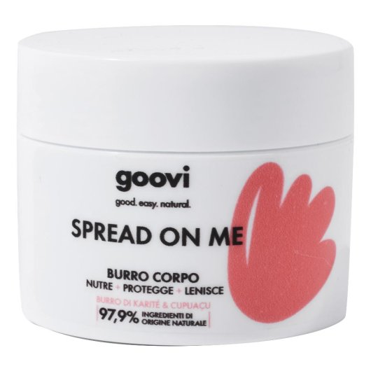 Burro corpo - Spread on me - goovi - 150 ml - Trattamento corpo che nutre e idrata la pelle in profondità