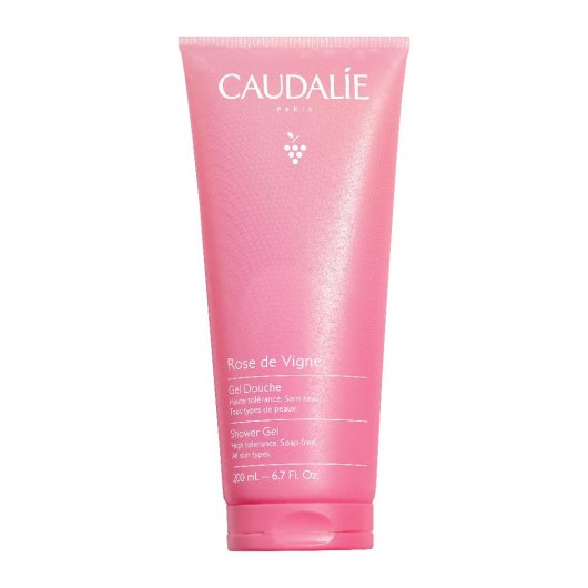  Caudalie Rose de Vigne Gel Doccia - Flacone da 200 ml - Gel doccia profumato che rispetta il pH della pelle