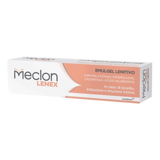 Meclon Lenex - Alfasigma - Tubo da 50 ml - Emulgel per bruciore, dolore e prurito vaginale