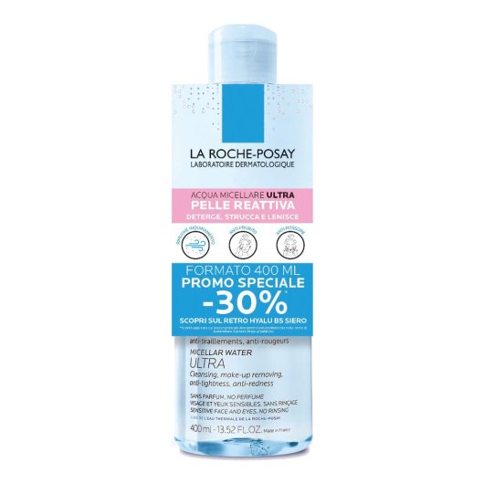 La Roche Posay Acqua Micellare Pelle Ultra Reattiva 400ml