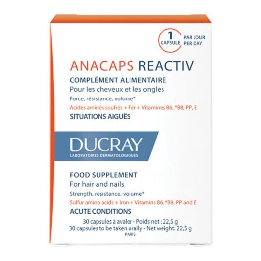 ANACAPS REACTIV CAPELLI 30CPS