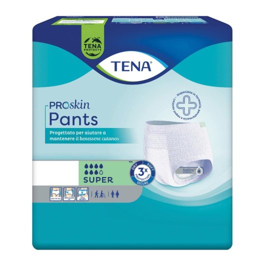 TENA PANTS SUPER XL 12PZ