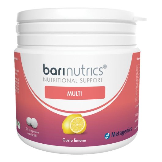 BariNutrics Multi Metagenics 90 Compresse Limone