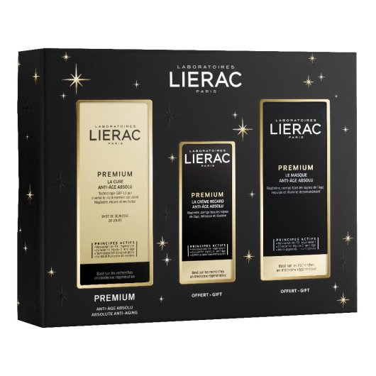 Lierac Premium Cofanetto - La Cure Premium 30ml + Crema Occhi 15ml + Maschera 75ml