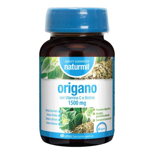 NATURMIL ORIGANO 1500MG 60CPS