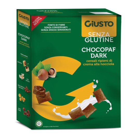 GIUSTO S/G CHOCOPAF DARK300G