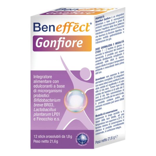 BENEFFECT GONFIORE 12STICK