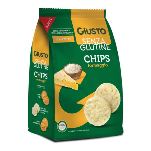 GIUSTO S/G CHIPSFORMAGGIO40G