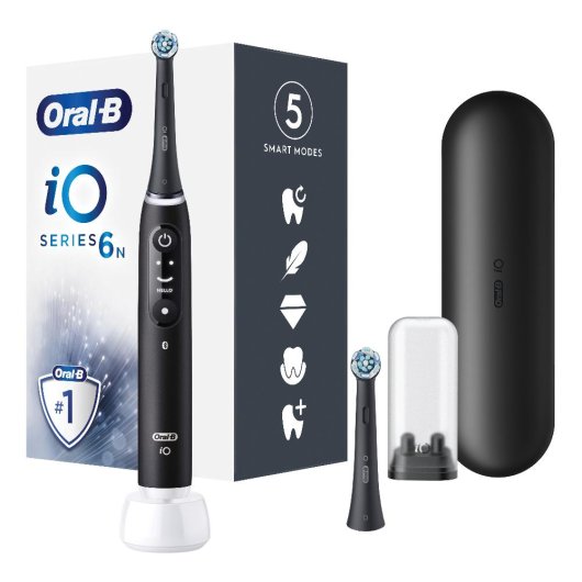 ORALB IO 6BLACKSPAZZ+2REFILL