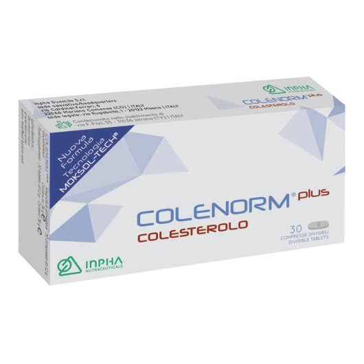 Colenorm Plus Colesterolo 30 Compresse - integratore con riso rosso per il metabolismo del colesterolo