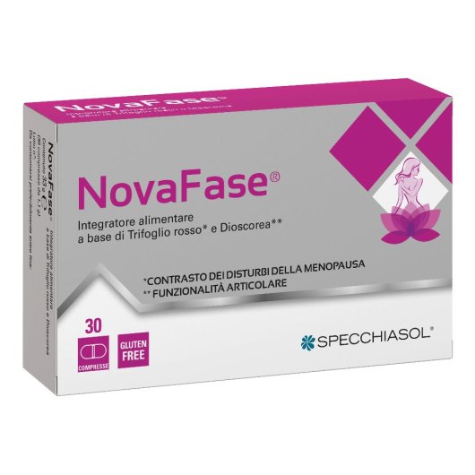 Novafase - 30 compresse -Integratore per la Menopausa