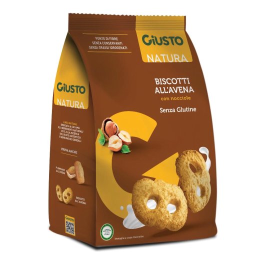 GIUSTO S/G BISCOTTIAVENA250G