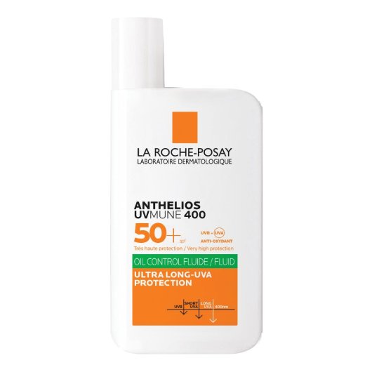 La Roche Posay Anthelios UVMUNE 400 Fluido Oil Control Colorato Spf50+ - Protezione Solare 50ml