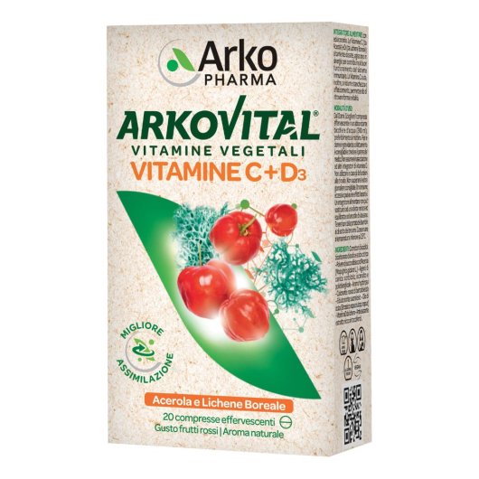 ARKOVITAL VITAMINE C+D320CPR