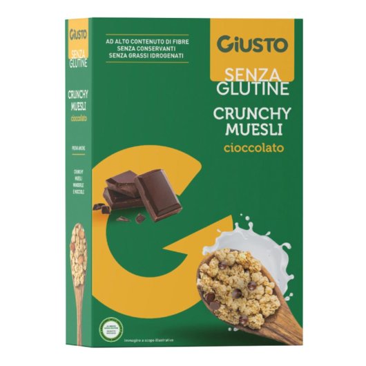 GIUSTO S/G MUESLI AVENA/CIOC