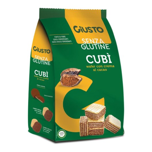 GIUSTO S/G CUBI'WAFERCAC250G