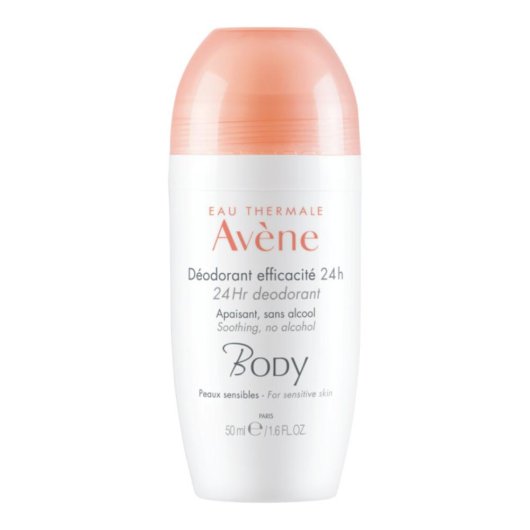 Avène Body Deodorante 24h Roll On 50ml