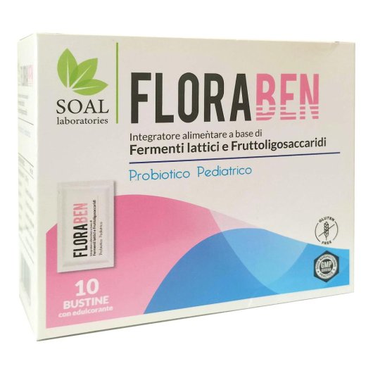 FLORABEN PEDIATRICO 10BUST