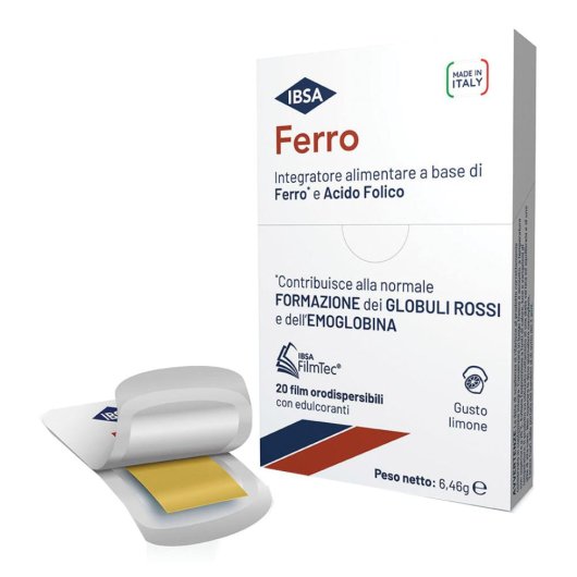 FERRO IBSA 20FILM ORODISPERSIB