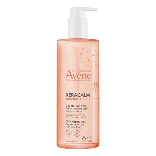 Avène Xeracalm Nutrition Gel Detergente Pelle Secca 500ml