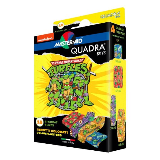 M-AID QUADRA BOYS NINJA TUR18P M-AID QUADRA BOYS NINJA TUR18P