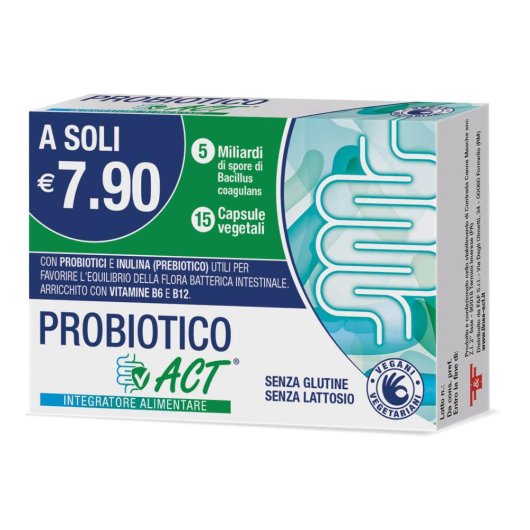 PROBIOTICO ACT 15CPS VEGETALI