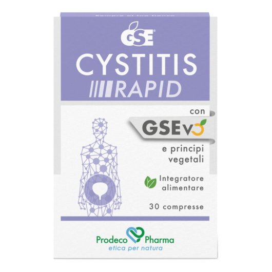 GSE CYSTITIS RAPID 30CPR+SYMGI