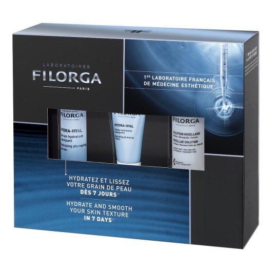 Filorga Basic Coffret Idratante E Rimpolpante Siero 30ml + Crema 15ml + Soluzione Micellare 50ml