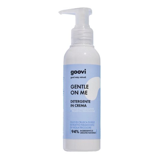 Detergente in crema - Gentle on me - goovi - Flacone da 140 ml - Detergente delicato ad azione idratante