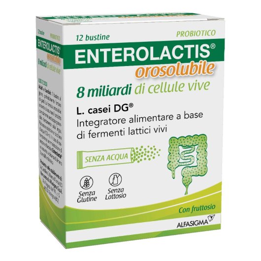 ENTEROLACTIS OROSOLUBILE12BU