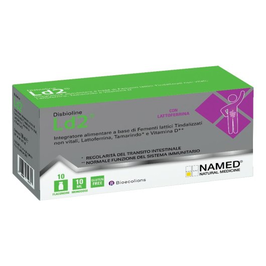 Disbioline Ld2 Named - 10 Flaconcini Da 10 Ml