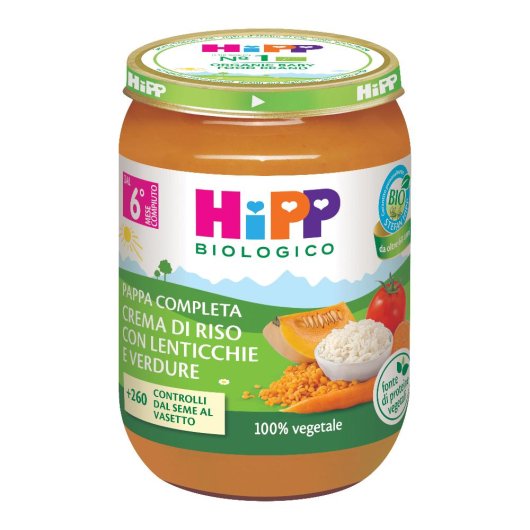 HIPP CREMA RISO LENTICCHVERD