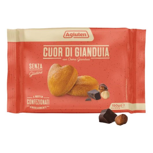 AGLUTEN CUOR DI GIANDUIA150G