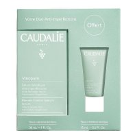 Caudalie Vinopure Cofanetto Siero Salicilico Anti-imperfezioni + Fluido Opacizzante/Idratante - Cofanetto viso per pelli miste/grasse a tendenza acneica