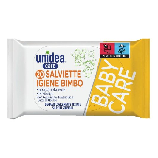 UNIDEA SALVIETTE BABY 20PZ