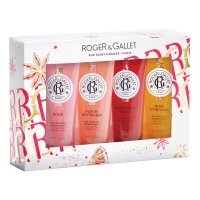 Roger&Gallet - SET DOCCIA NATALE 2023 - 4 gel doccia da 50 ml - Set di 4 Gel doccia profumati