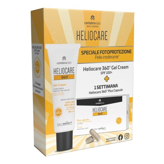 HELIOCARE 360100+GEL+PLU7CPS