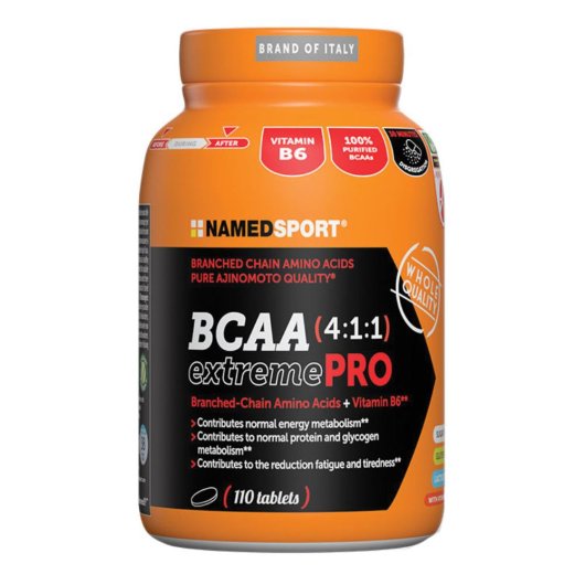 Bcaa 4:1:1 ExtremePro NamedSport 110 Compresse