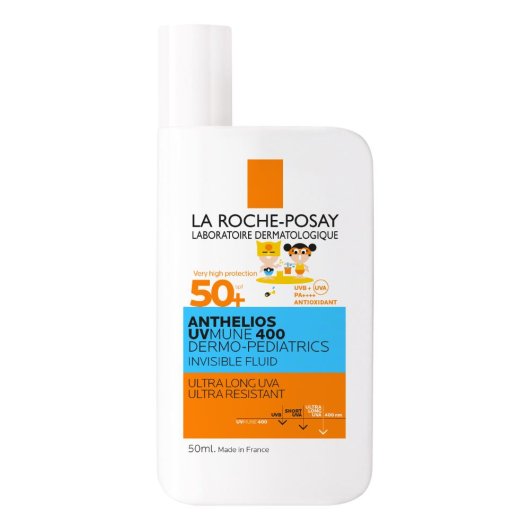 La Roche Posay Anthelios UVMUNE 400 Fluido Solare Bambino Spf50+ - Protezione Solare per bambini 50ml