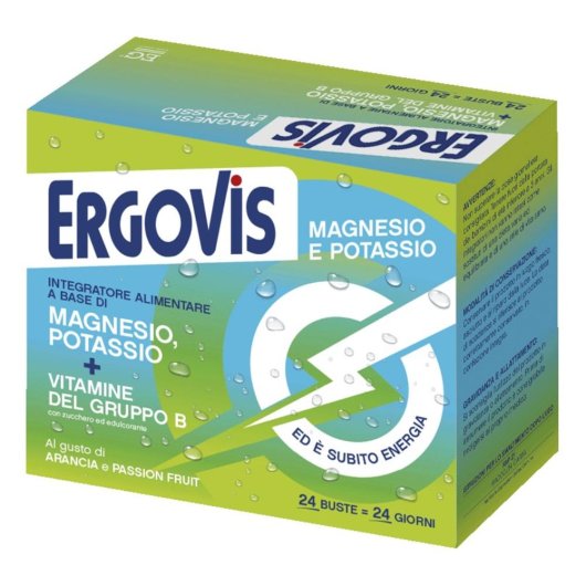 ERGOVIS MG+K VIT B C/ZUCC. 24BST ERGOVIS MG+K VIT B C/ZUCC. 24BST