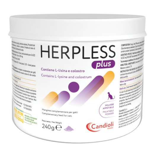 HERPLESS PLUS POLVERE 240G