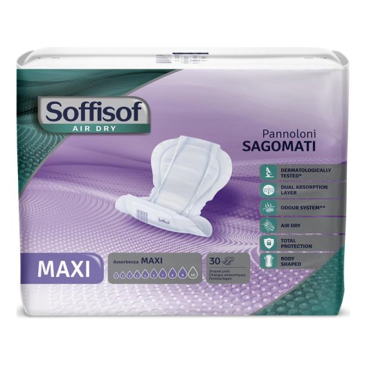 SOFFISOF AIR DRY SAG MAXI 30PZ