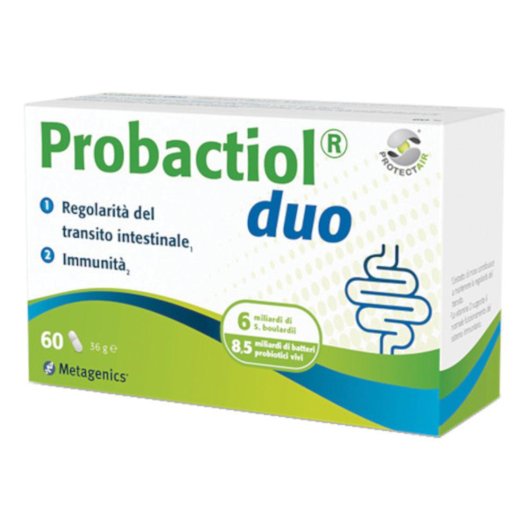 Probactiol Duo Transito Intestinale Metagenics 60 Capsule