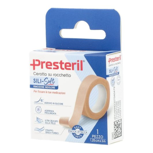 PRESTERIL SILISOFT SKIN 1,25X3