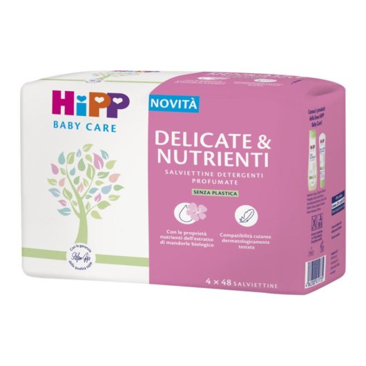 HIPP SALVIETTINEDEL&NUTR4X48