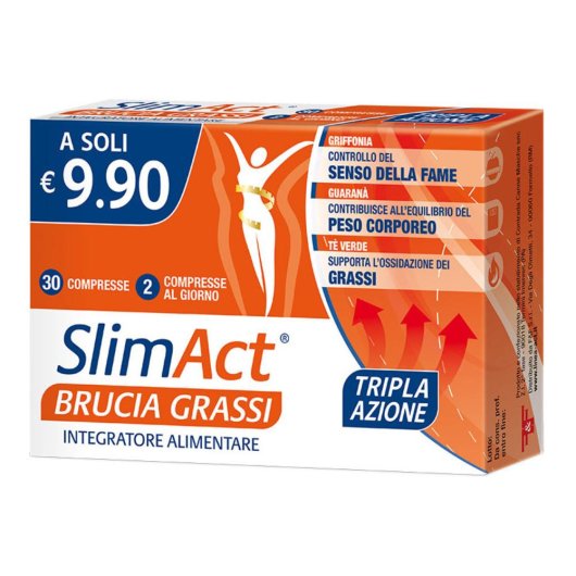 SLIM ACT BRUCIA GRASSI 30CPR SLIM ACT BRUCIA GRASSI 30CPR