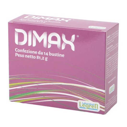 Dimax - Laboratori Legren - 14 bustine - Integratore per il benessere delle vie urinarie 