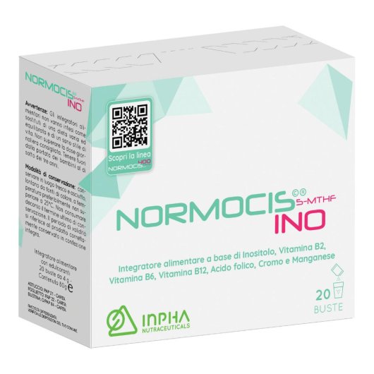 Normocis INO- Inpha - Integratore per il normale metabolismo dell'omocisteina - 20 Bustine