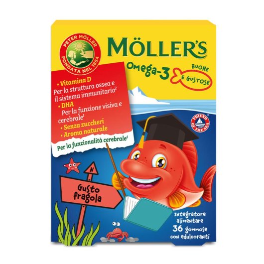 MOLLER'S OMEGA 3 JELLY 36GOMM MOLLER'S OMEGA 3 JELLY 36GOMM